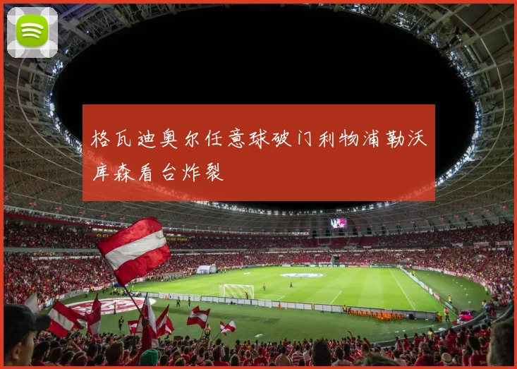 格瓦迪奥尔任意球破门利物浦勒沃库森看台炸裂